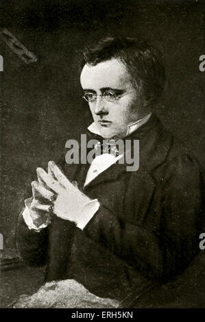 William Wilkie Collins - englischer Schriftsteller. 8. Januar 1824 – 23. September 1889 Stockfoto