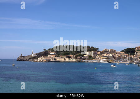 Port de Soller Mallorca Stockfoto