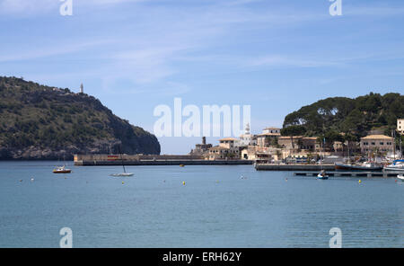 Port de Soller Mallorca Stockfoto