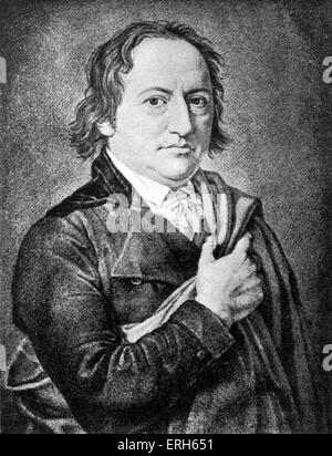 Johann Wolfgang von Goethe im 50. Lebensjahr, von Emil Ludwig-Biographie von ihm genommen. Deutscher Schriftsteller und Philosoph, 28 Stockfoto