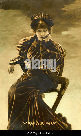 Sarah Bernhardt französische Schauspielerin 22./23. Oktober 1844 – 26 März 1923 Stockfoto