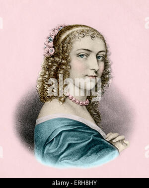 Ninon de L'Enclos, französischer Schriftsteller, Kurtisane und Förderer der Künste, 10. November 1620 – 17. Oktober 1705. Stockfoto