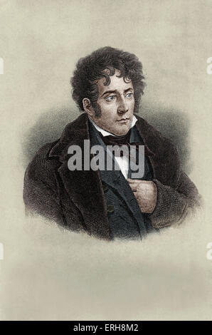 Viscount Chateaubriand, französischer Schriftsteller, 1768-1848. Stockfoto