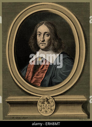 Pierre de Fermat. Porträt. Französischer Anwalt am Parlement von Toulouse, Frankreich, und Amateur-Mathematiker, für gutgeschrieben wird Stockfoto