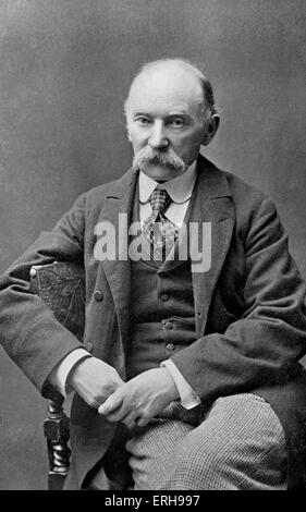 Thomas Hardy - Porträt der englische Schriftsteller und Dichter. 2. Juni 1840 - 11. Januar 1928. Stockfoto