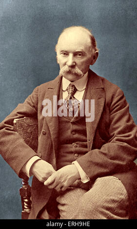 Thomas Hardy - Porträt der englische Schriftsteller und Dichter. 2. Juni 1840 - 11. Januar 1928. Stockfoto