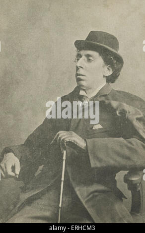 Israel Zangwill, englischer Schriftsteller, 1864-1926 Stockfoto