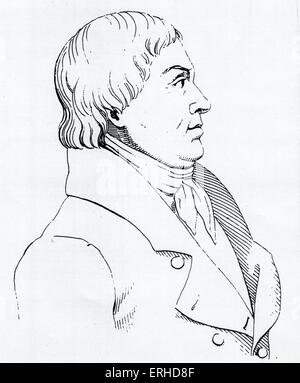 Mesmer Kupfer Kupferstich von Meyer. Berühmte Hypnotiseur, 1734-1815. Das Wort "hypnotisieren" verdankt seinen Namen. Freund von Stockfoto