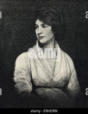 Mary Wollstonecraft (Ehefrau von William Godwin).    Mutter von Mary Wollstonecraft Shelley. Britischer Schriftsteller 27. April 1759 – 10 Stockfoto