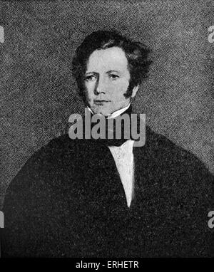 Frederich Marryat - englische Marineoffizier, Schriftsteller und Autor von Geschichten für Kinder 1792-1848 Stockfoto