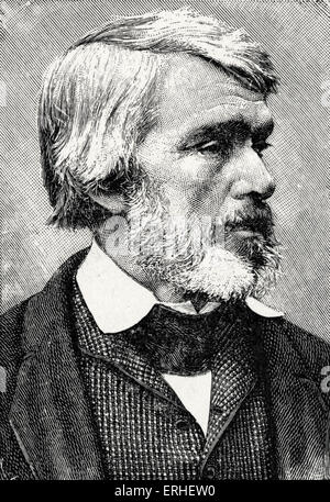 Thomas Carlyle - Porträt der schottische Historiker und Essayist 1795-1881 Stockfoto