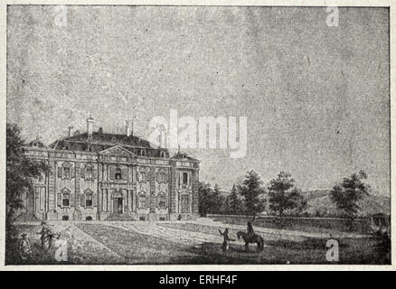 Chateau de Ferney, Geburtshaus von Voltaire, François-Marie Arouet.  Französischer Schriftsteller, Philosoph, Dramatiker, Dichter 21 Stockfoto