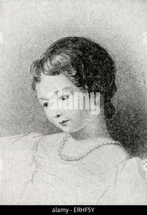 Augusta Ada Byron - Tochter des Dichters Lord Byron Beschreibung der Charles Babbages frühen mechanischen Allzweck-Computer, Stockfoto