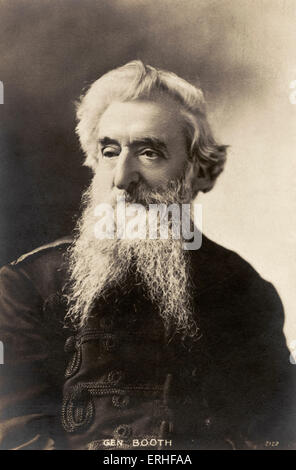 General William Booth, Portrait -. Gründer und erste General der Heilsarmee. 1829-1912 Stockfoto