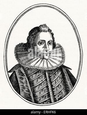 Sir Philip Sidney - Porträt - englische Dichter und Sonett Schriftsteller - 30 November 1554 - 17 Oktober 1586 Stockfoto