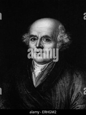 Samuel Hahnemann - Porträt der deutsche Arzt und Begründer der homöopathischen Medizin. 10. April 1755 - 2. Juli 1843. Aus einer Stockfoto