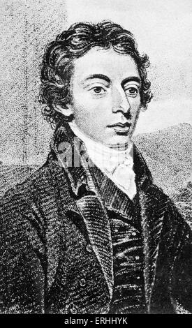 Robert Southey - Porträt des britischen Dichter und Schriftsteller. Freund von Coleridge.  Poet Laureate. 1774-1843. Stockfoto