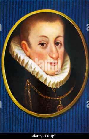 Ferdinand II. Porträt des Kaisers (Heiliger römischer Kaiser). 9 Juli 1578 – 15. Februar 1637 Stockfoto