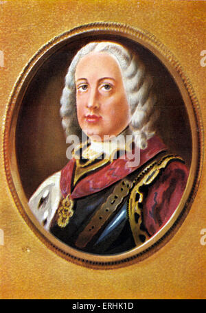 Francis I. Portrait des deutschen Kaisers (Heiliger römischer Kaiser) und Großherzog von Tuscanny. 8. Dezember 1708 – 18. August 1765 Stockfoto