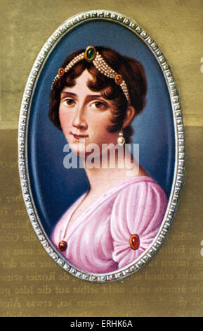 Joséphine de Beauharnais. Porträt der ersten Frau des Napoléon Bonaparte und Kaiserin von Frankreich. 23. Juni 1763 – Mai 29. 1814 Stockfoto