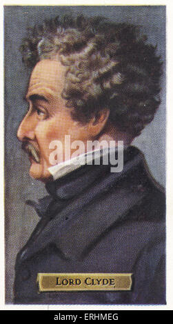 Sir Colin Campbell, Lord Clyde - schottischen Soldaten. CC: 20. Oktober 1792 24. August 1863. Stockfoto