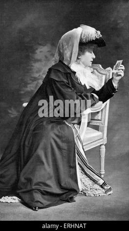 Sarah Bernhardt im Alter von 62 im September 1906 - Besonderheit in Le Theater September 1906.22 Oktober 1844 - 26. März 1923- Stockfoto