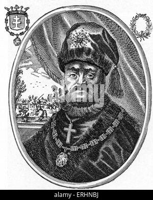 Michael von Russland - ersten russischen Zaren / Zar des Hauses Romanow. Mikhail Feodorovich Romanov: 12 Juli 1596 - 13. Juli 1645. Stockfoto