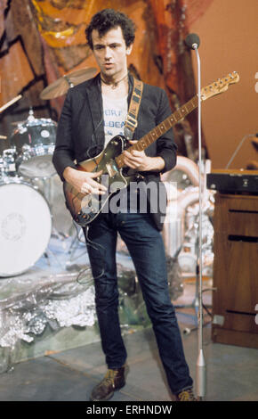 DIE STRANGLERS UK Rock-Gruppe mit Jean Jacques-Bernel am Bass über 1985. Foto van Houten Stockfoto