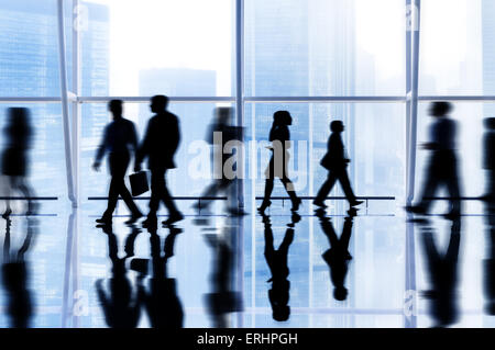 Business-Leute in der Stadt Stockfoto