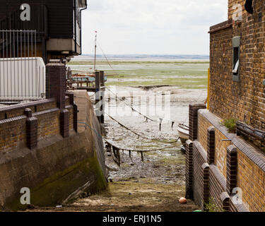 Eine Slipanlage in der Altstadt, Leigh-On Sea Essex England Großbritannien Europe Stockfoto