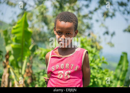 Äthiopischen jungen Stockfoto