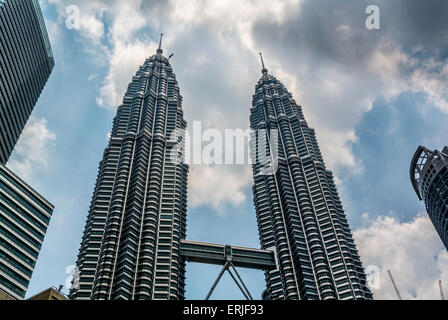 Petronas Twin Towers, Kuala Lumpur, Malaysia. Stockfoto