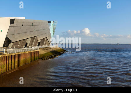 Die tiefen Aquarium auf den Fluss Humber Stockfoto