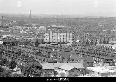Salford, Manchester, 16. Juli 1974. Stockfoto