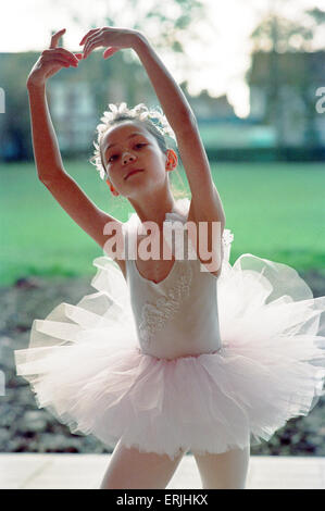 Charlotte Chan, wählte eine Ballett-Tänzerin beim Royal Ballet zu tanzen.  18. Oktober 1993. Stockfoto