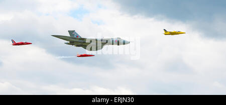 Avro Vulcan XH558 Stockfoto
