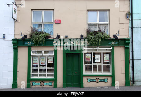 Traditionelles irisches Pub in der Stadt West Cork Clonakilty Stockfoto