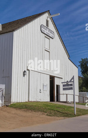 "Seeley Stall Museum" in San Diego "Old Town State Historic Park" Stockfoto