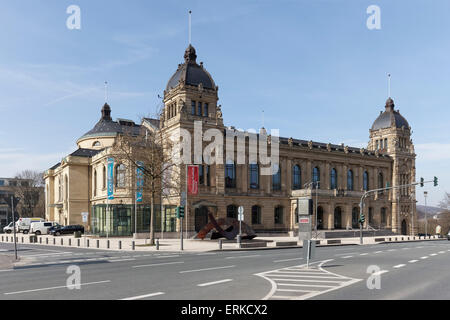 Stadthalle Wuppertal, Historische Stadthalle am Johannisberg, Wuppertal, Bergisches Land, Nordrhein - Westfalen, Deutschland Stockfoto