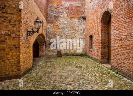 Innenhof der Zitadelle Spandau, Berlin, Deutschland Stockfoto