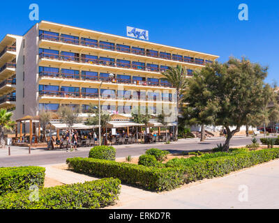 Hotel, Playa de Palma, El Arenal, Mallorca, Balearen, Spanien Stockfoto