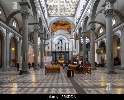 Basilica di San Lorenzo, Florenz, Toskana, Italien Stockfoto