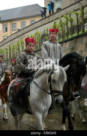 Blutritt Holly Blut Weingarten Deutschland Parade Gott Stockfoto