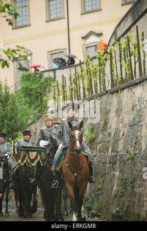 Blutritt Holly Blut Weingarten Deutschland Parade Gott Stockfoto