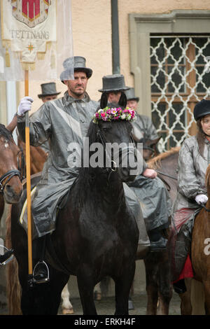 Blutritt Holly Blut Weingarten Deutschland Parade Gott Stockfoto