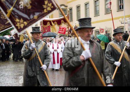 Blutritt Holly Blut Weingarten Deutschland Parade Gott Stockfoto