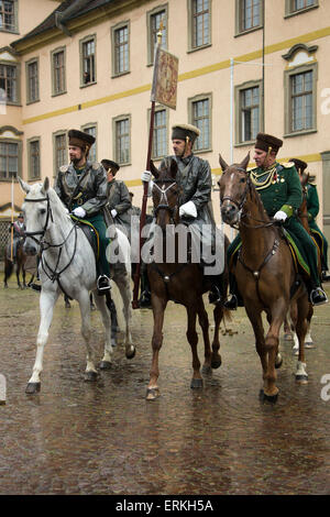 Blutritt Holly Blut Weingarten Deutschland Parade Gott Stockfoto