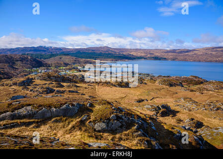 Ardtoe und Kentra Bucht, Ardnamurchan Halbinsel, Lochaber, Highlands, Schottland Stockfoto