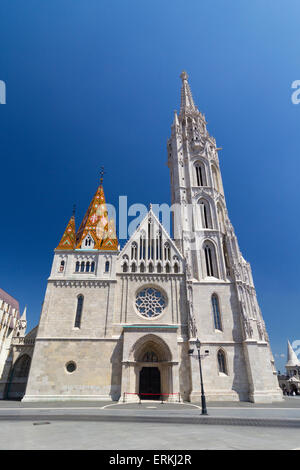 Matthias (Matthias in Magyar) oder Pfarrkirche unserer lieben Frau Maria, Neo-gotischen Stil in Budapest, Ungarn Stockfoto