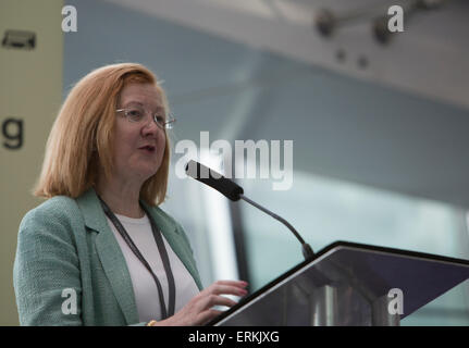 London, Großbritannien, 4. Juni 2015, Victoria Borwick, MP für Kensington und Chelsea, spricht als Lehrer verbinden Gesundheit und Bildung Experten im Rathaus, Gesundheit und Wohlbefinden in der Schule zu diskutieren. Bildnachweis: Keith Larby/Alamy Live-Nachrichten Stockfoto